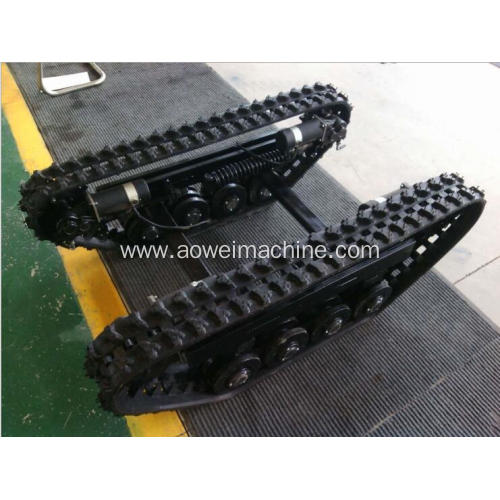 Steel  rubber track chassis from 0.5Ton to 120T  steel undercarriage for excavator,loader Drilling Rigs bocat wet lands